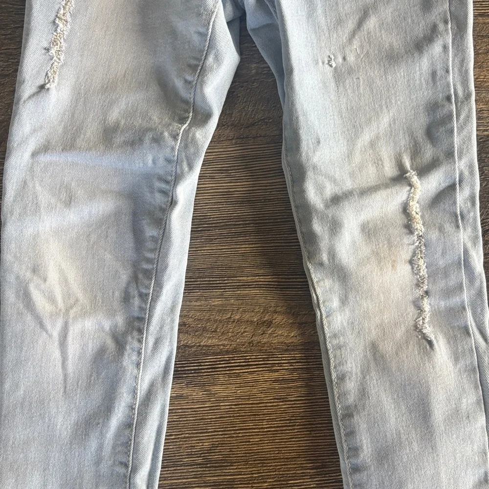 YMI Light‎ Blue Distressed Kids Jeans